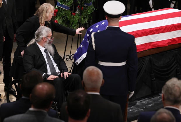 Former President Jimmy Carter Lies In State At The U.S. Capitol Building 