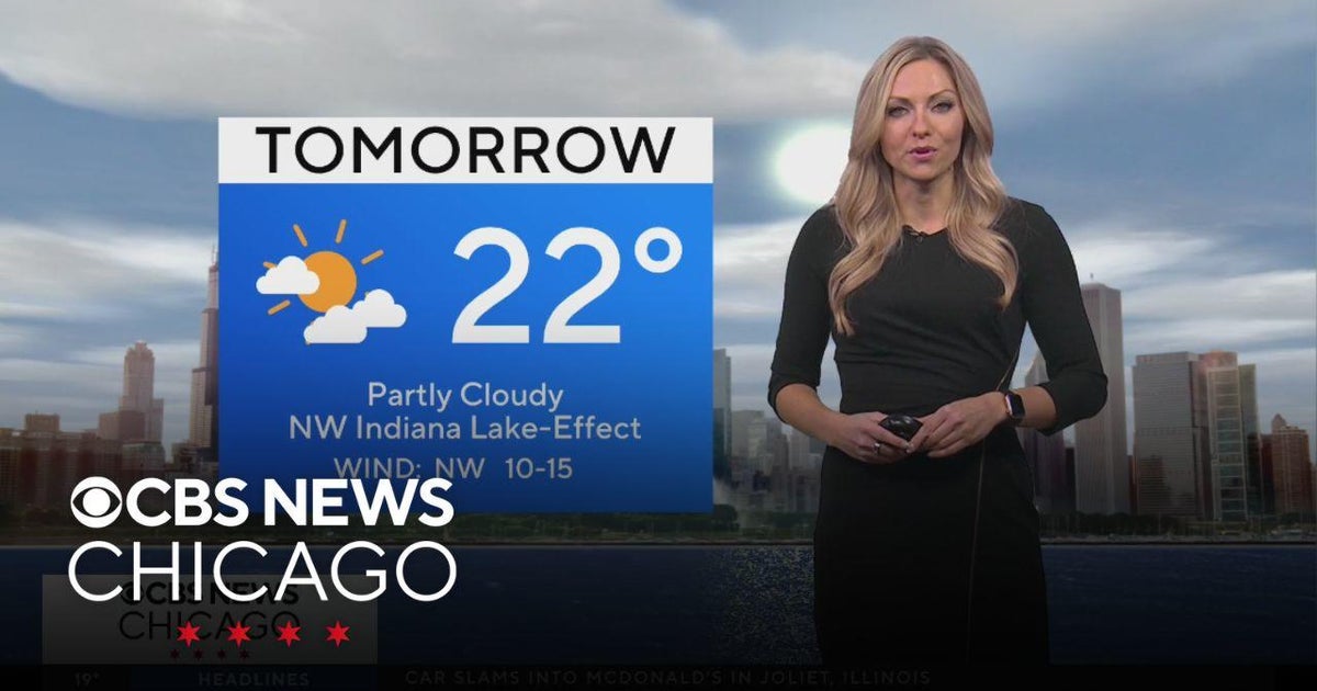 Coldest day of week coming Wednesday in Chicago - CBS Chicago