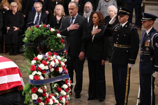 Former President Jimmy Carter Lies In State At The U.S. Capitol Building 