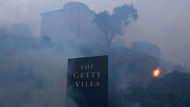 Powerful Winds Fuel Multiple Fires Across Los Angeles Area 