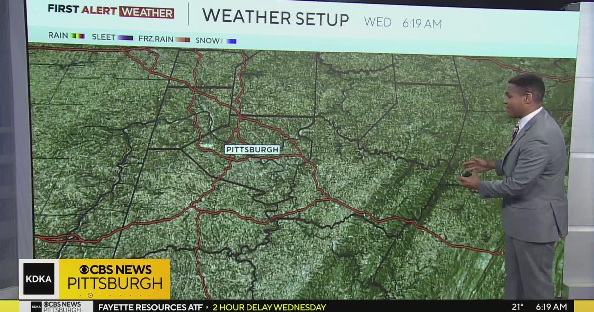 KDKA-TV Morning Forecast (1/8) - CBS Pittsburgh