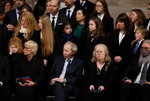 Former President Jimmy Carter Lies In State At The U.S. Capitol Building 