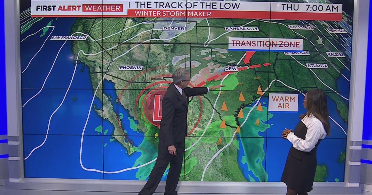 How do we know if we're going to get rain or snow in North Texas? - CBS ...