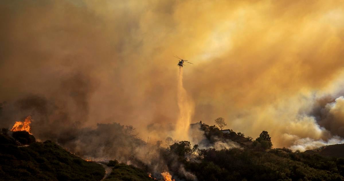 Images show Palisades Fire in Los Angeles, other California blazes