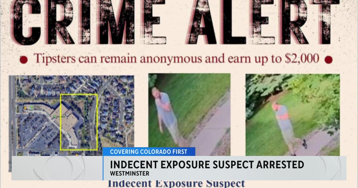 Westminster police looking for suspect in indecent exposure - CBS Colorado