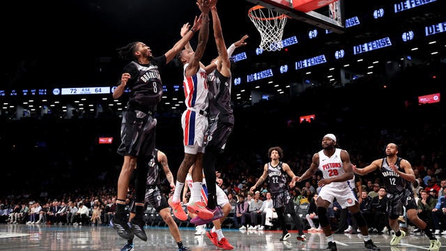 Detroit Pistons v Brooklyn Nets 