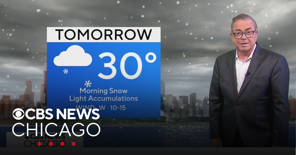 Snow showers Friday in Chicago - CBS Chicago
