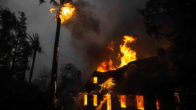 Powerful Winds Fuel Multiple Fires Across Los Angeles Area 