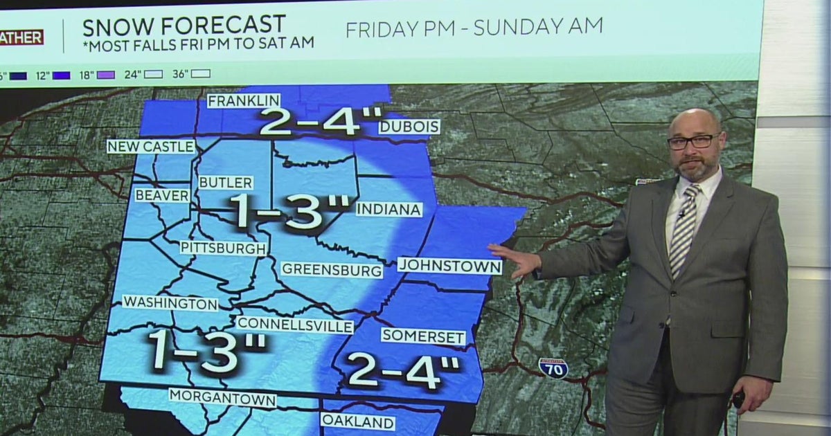 KDKA-TV Evening Forecast (1/9) - CBS Pittsburgh