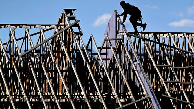 Construction Worker on a Roof in Maryland 