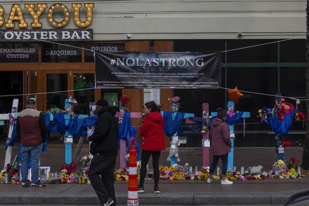 Joe Biden attends commemoration for victims of New Orleans terrorist attack