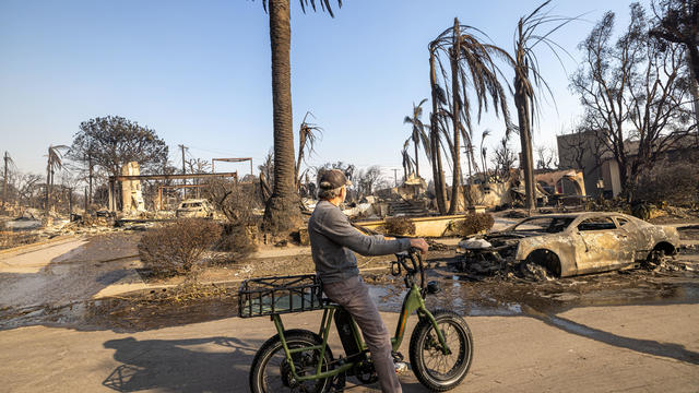 Los Angeles Fires Burn Out Of Control After Leaving Five Dead 