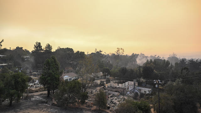 Eaton wildfire in Los Angeles 