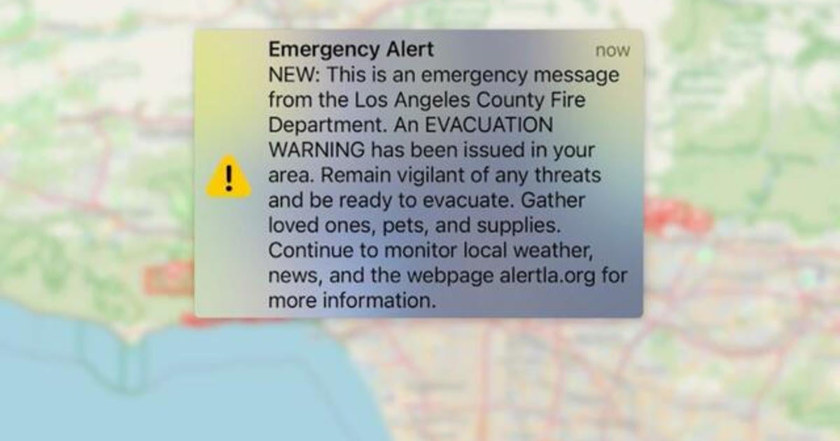 False evacuation alerts in Los Angeles