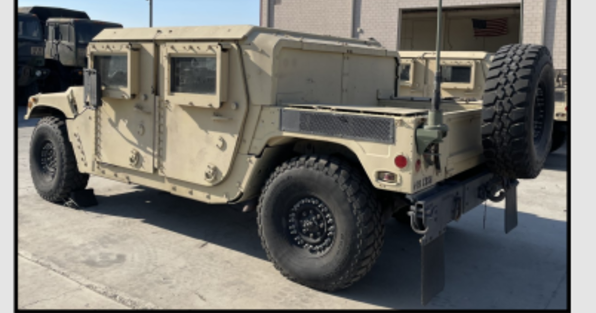 3 Humvees stolen from the Tustin Army Reserve Center