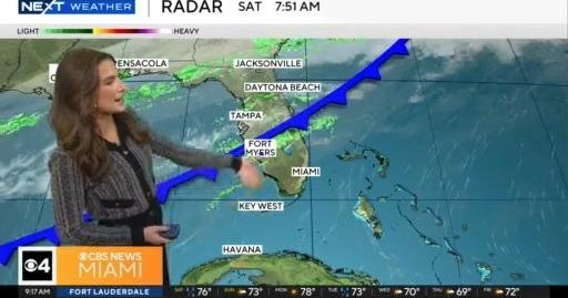 South Florida weather for Friday 1/11/25 9AM - CBS Miami