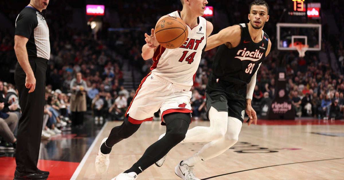 Herro leads Miami Heat with 32 points in a 119-98 win over Portland Trail Blazers