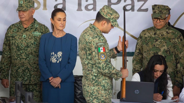 Launch of the program 'Yes to Disarmament, Yes to Peace' in Mexico