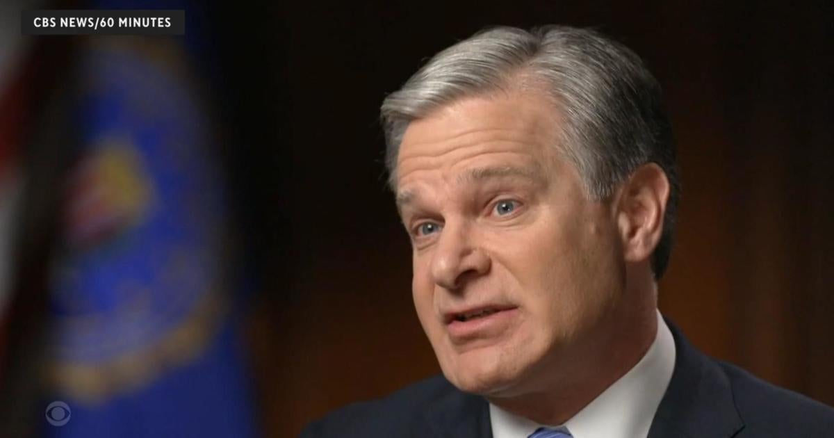 Breaking down outgoing FBI Director Christopher Wray's "60 Minutes" interview