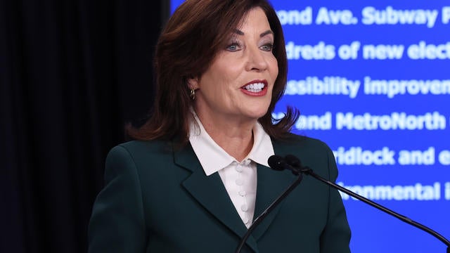 New York Governor Hochul Makes Announcement On Congestion Pricing Plan 