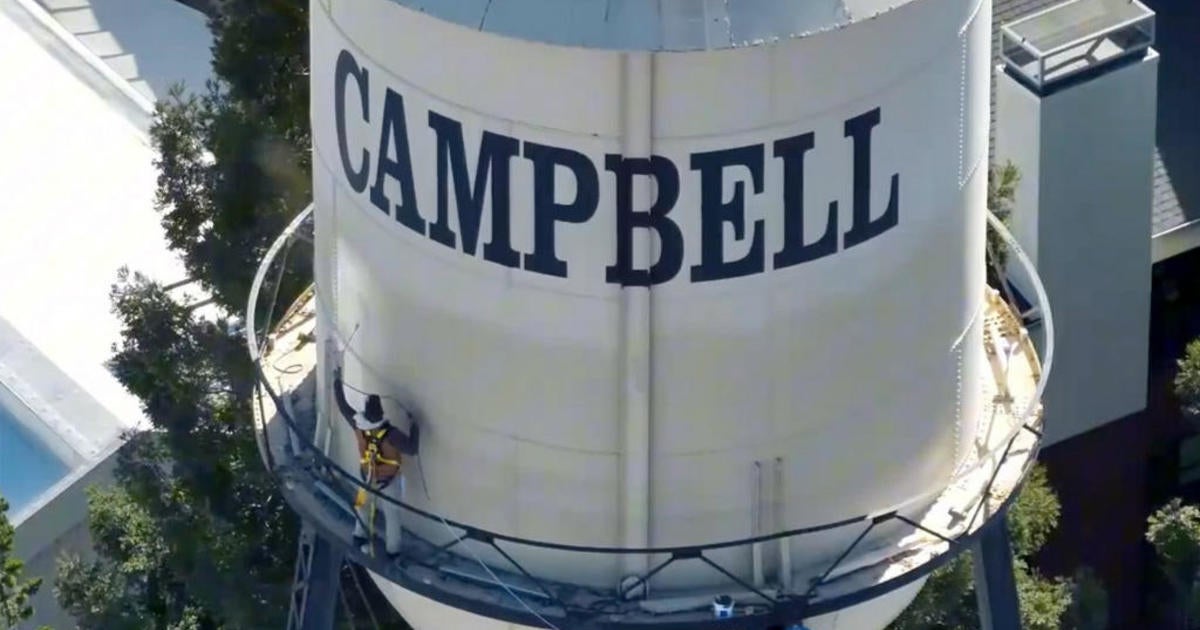 Man Arrested for Vandalizing Campbell Water Tower