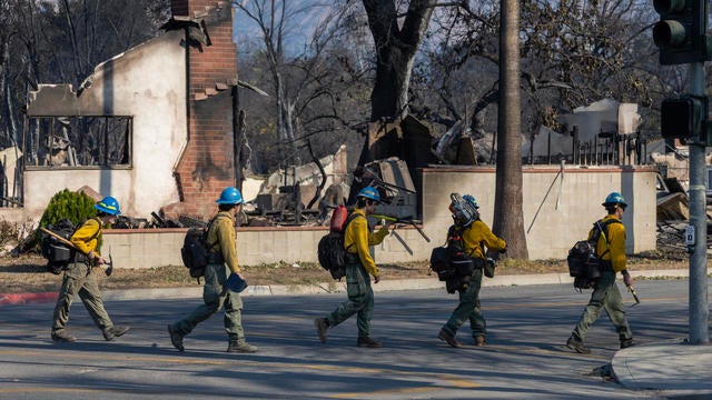 Powerful Winds Fuel Multiple Fires Across Los Angeles Area 