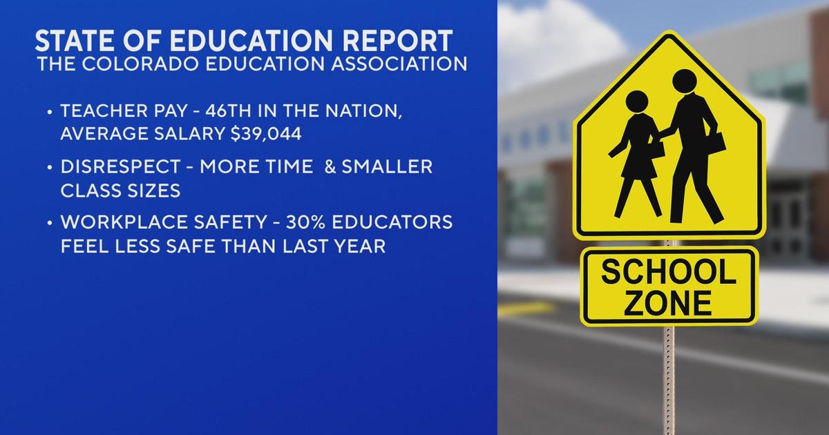 Colorado Education Association says school system in the state is facing a crisis