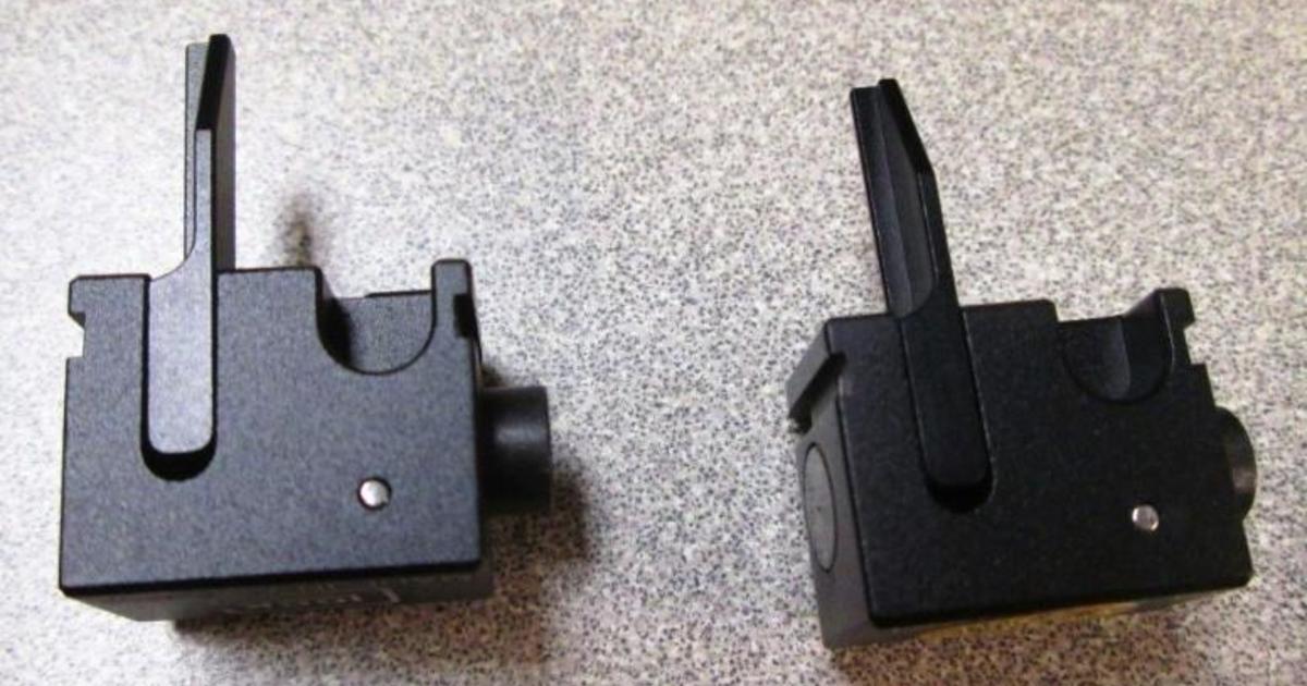 Chicago customs officers seized more than 1,500 Glock switches to turn guns fully automatic last year