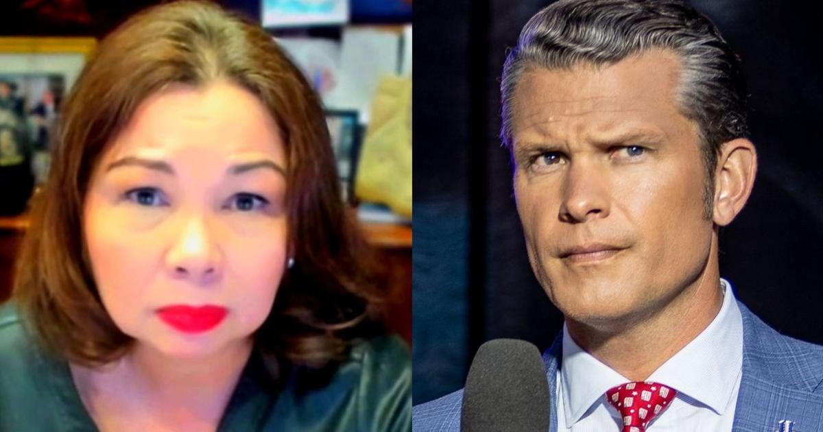 Sen. Tammy Duckworth says Hegseth’s listening to “confirmed he isn’t certified” for protection secretary