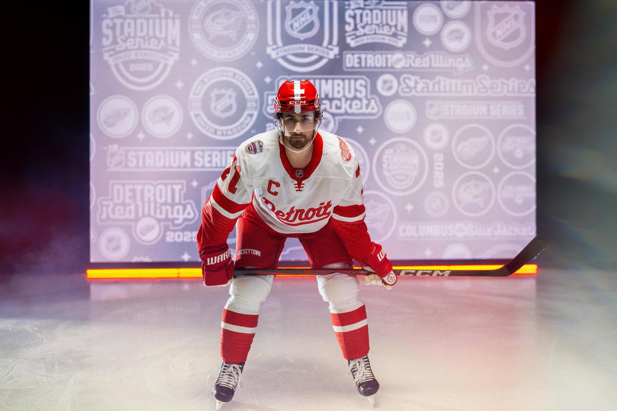 Red Wings' NHL Stadium Series jerseys pay tribute to city's auto