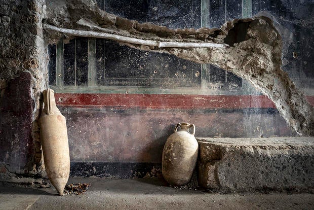 Italy Pompeii Baths 