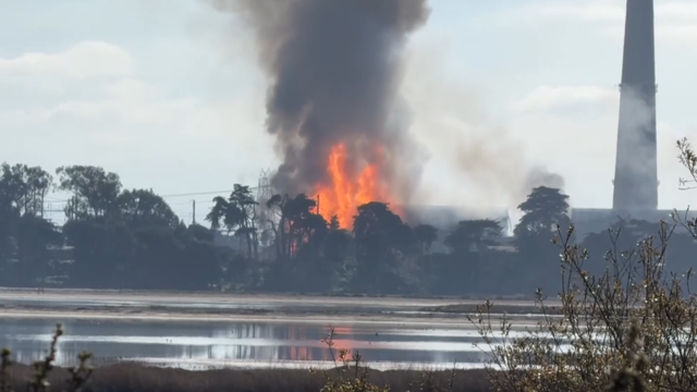 Moss Landing power plant fire 