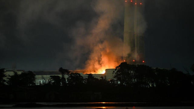 Fire at California power plant prompts evacuations, road closures 