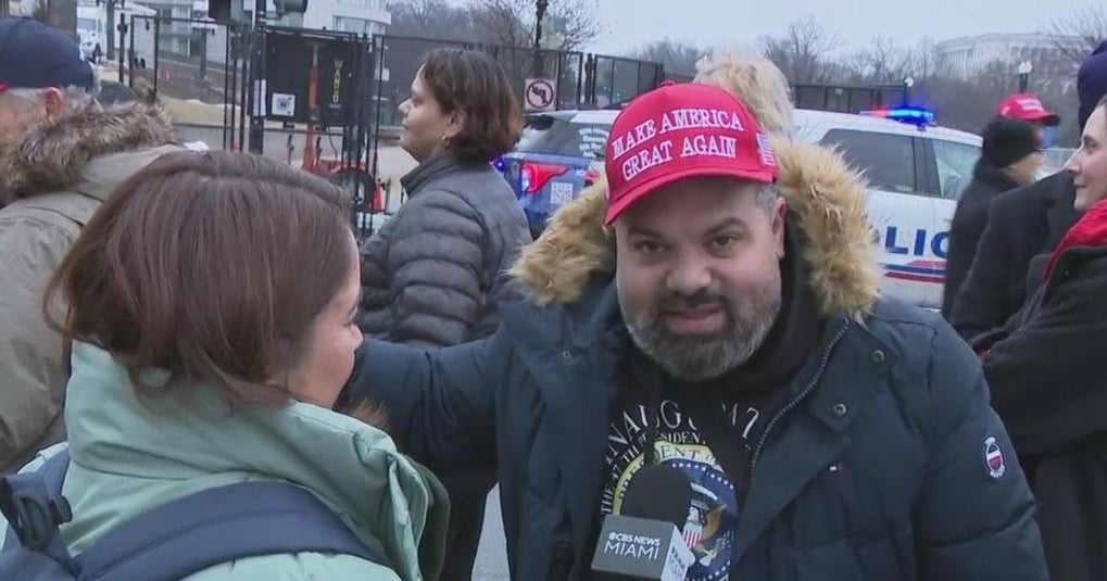 South Floridians brave the cold in D.C. for presidential inauguration South Floridians brave the cold in D.C. for presidential inauguration