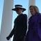 First ladies Jill Biden and Melania Trump leave White House together before inauguration