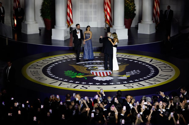 Newly-Sworn In President Donald Trump Attends Inaugural Balls