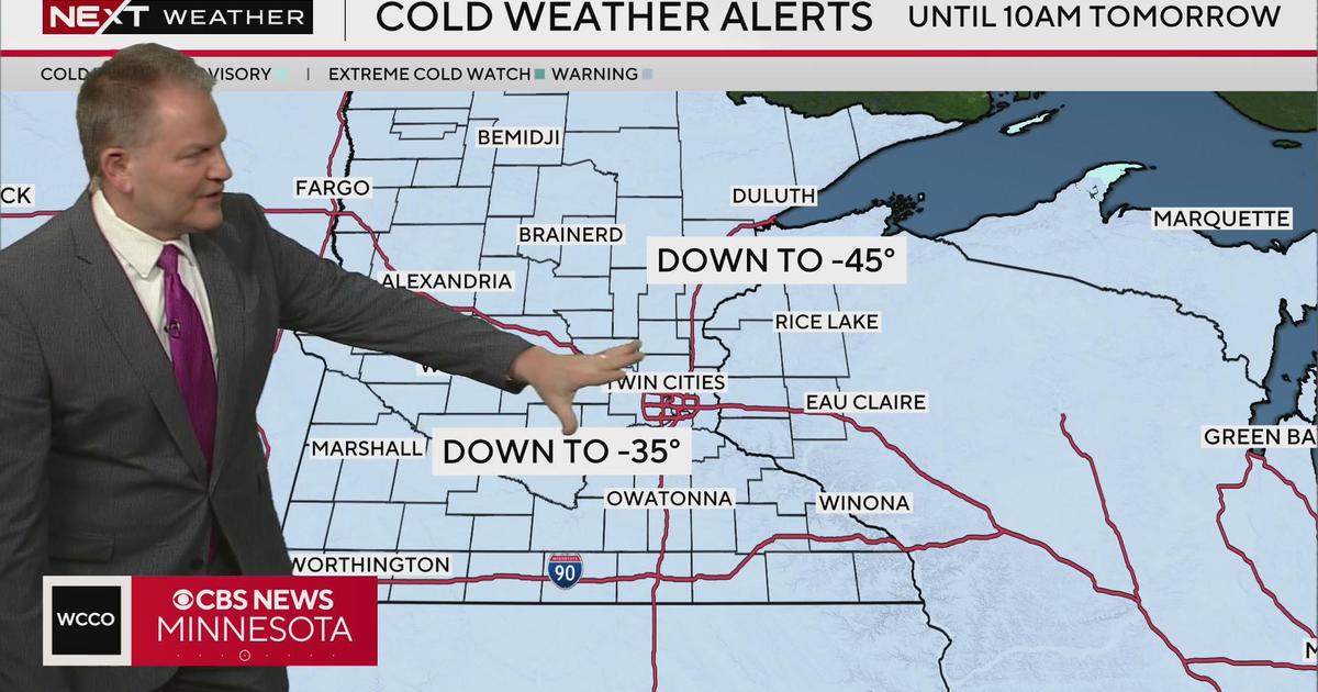 NEXT Weather: 10 p.m. report for Minnesota on Jan. 20, 2025