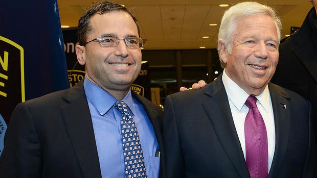 josh and robert kraft 