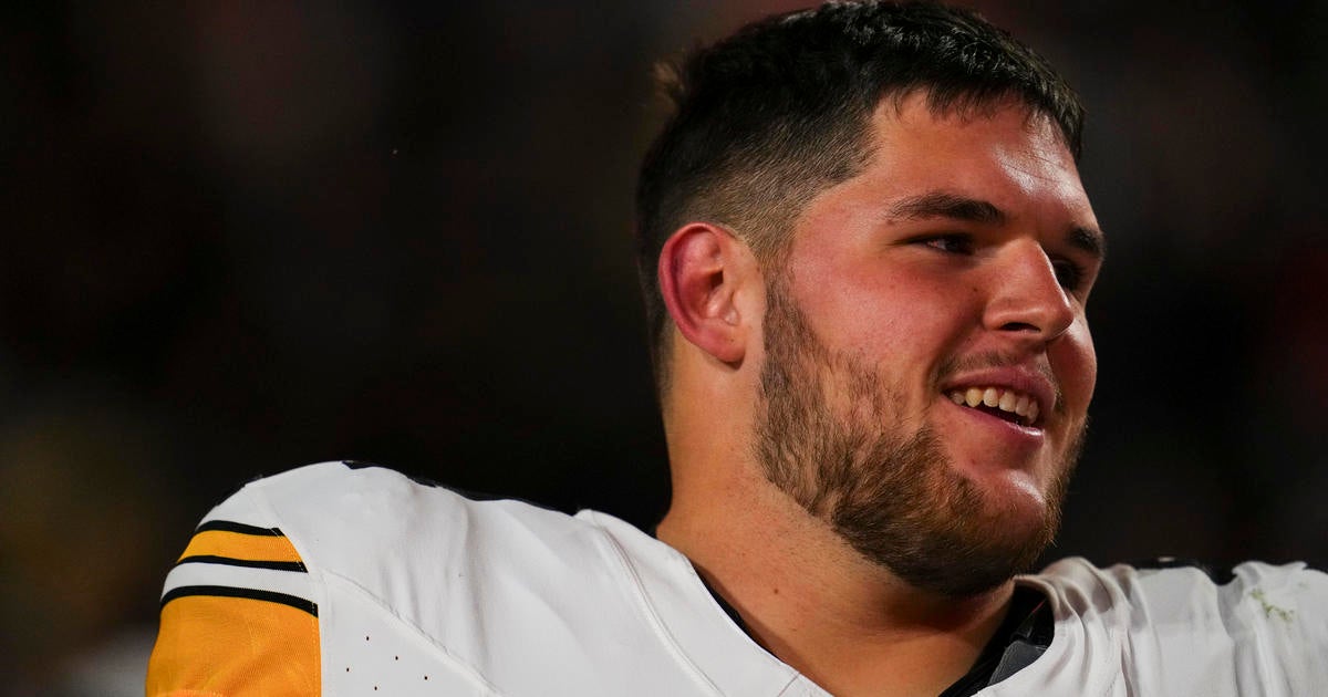 Steelers center Zach Frazier named to PFWA All-Rookie Team