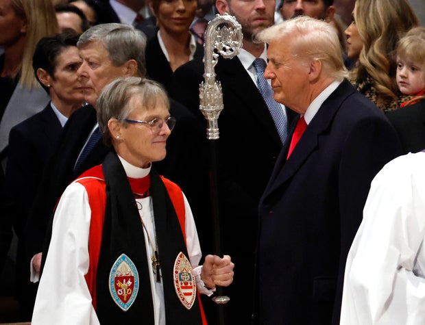 National Cathedral Holds A Service Of Prayer For The Nation