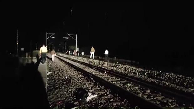 At least 11 people died as a result of a railway accident in western India 