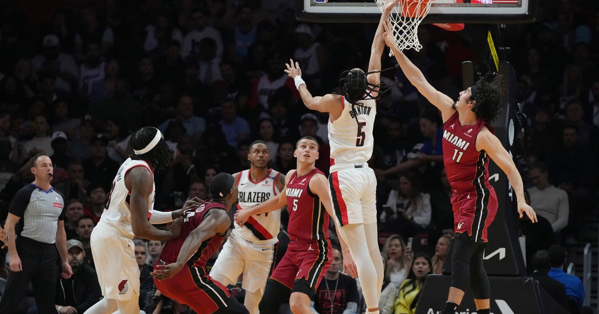 Heat fall to Trail Blazers 116-107 Heat fall to Trail Blazers 116-107