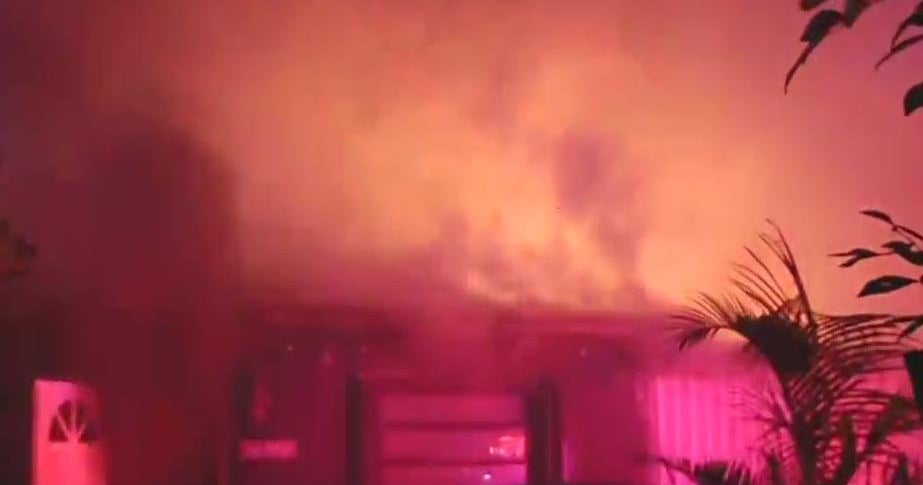 Family, dogs safe after massive fire destroys their North Miami home Family, dogs safe after massive fire destroys their North Miami home