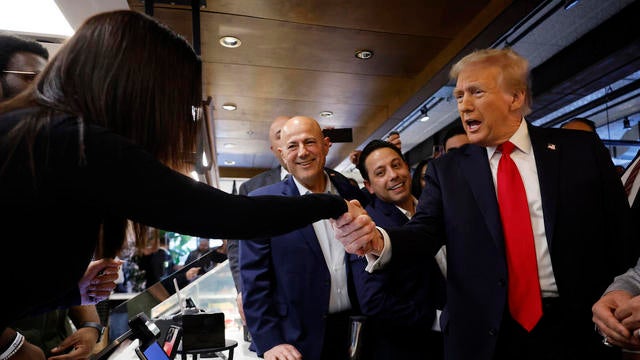 Donald Trump Drops By Dearborn Eatery While On The Campaign Trail In Michigan 