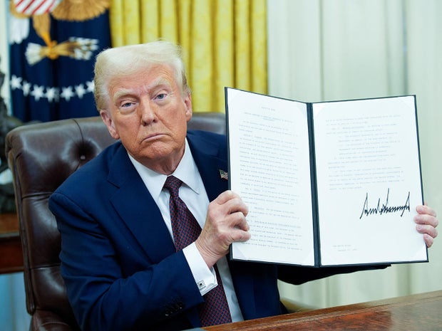 Trump Signs Executive Actions Related To Cryptocurrency, AI