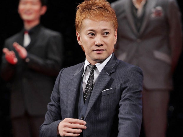 Esta foto tirada em 2013 mostra Masahiro Nakai, um ex-membro da banda J-Pop Smap Boys e famosa apresentadora de televisão, em um evento em Tóquio.