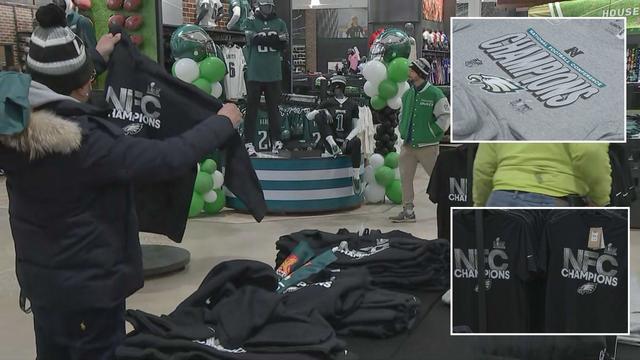 Eagles NFC merchandise 