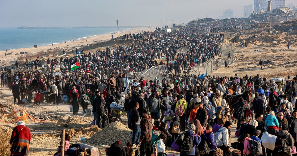 İsrail, Filistinlilerin bir yıldan fazla bir süredir ilk kez Kuzey Gazze'ye geri dönmesine izin veriyor.