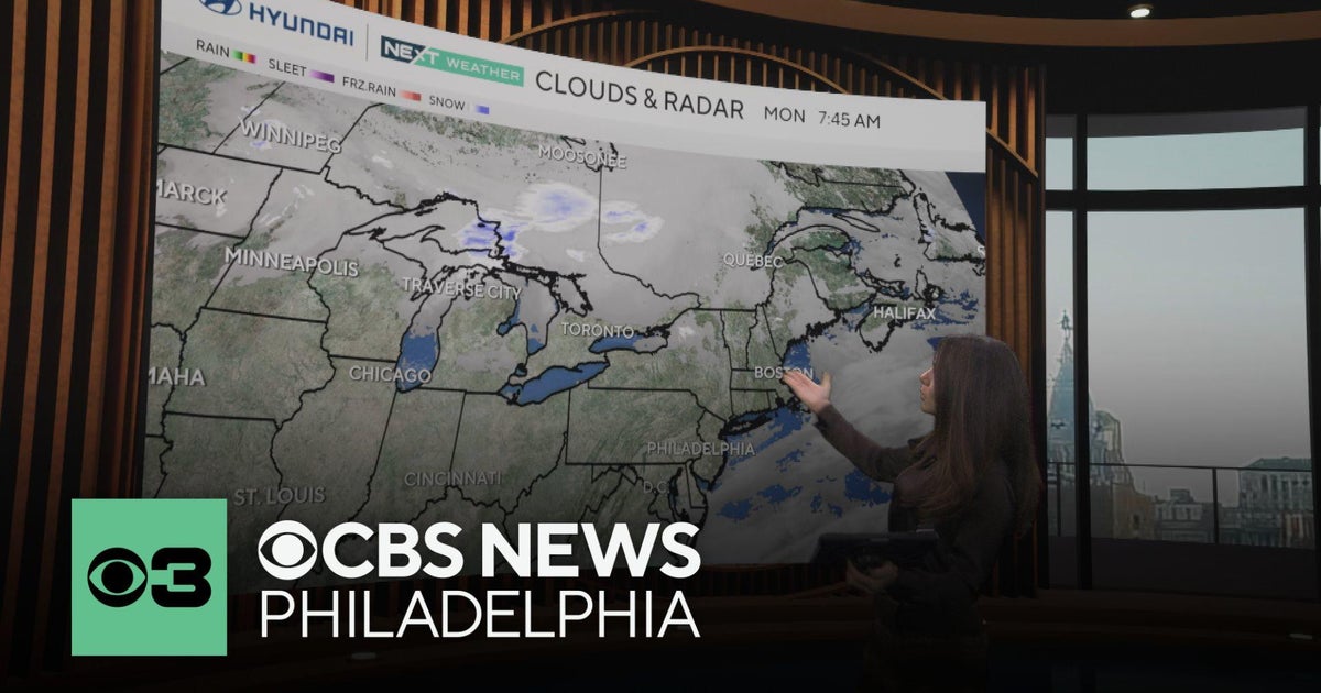 Sunny skies and seasonable temperatures in Philadelphia to start off the work week - CBS Philadelphia