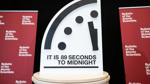 Bulletin Of The Atomic Scientists Announce New Doomsday Clock Time For 2023 